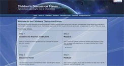 Desktop Screenshot of children.worldpeacefull.com